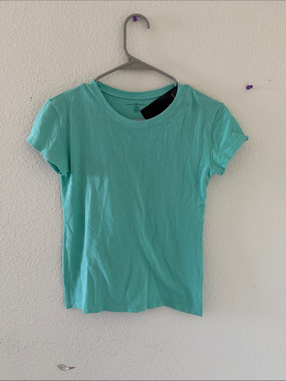 Brandy melville Seaform teal green  Jamie top